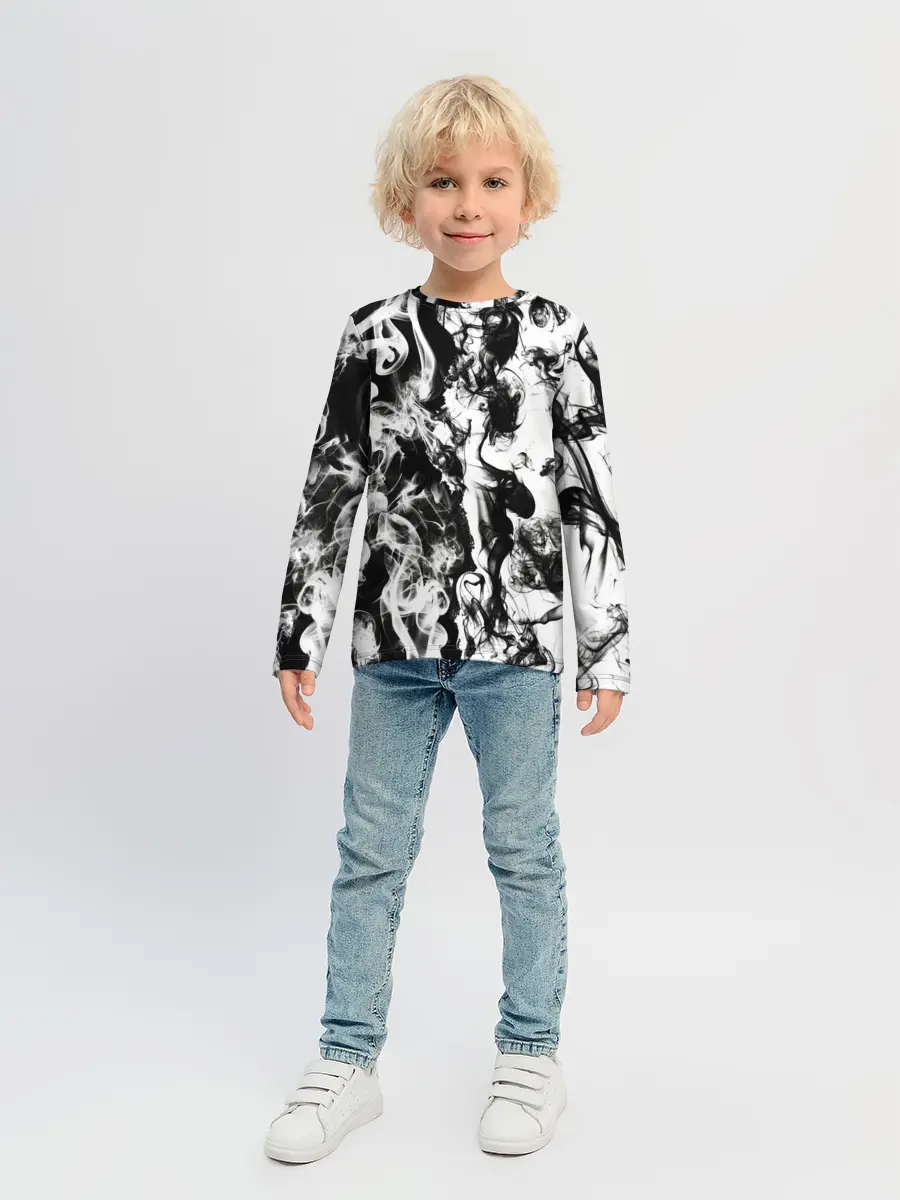 Детский лонгслив / Dead water 3D. Мертвая вода 3Д