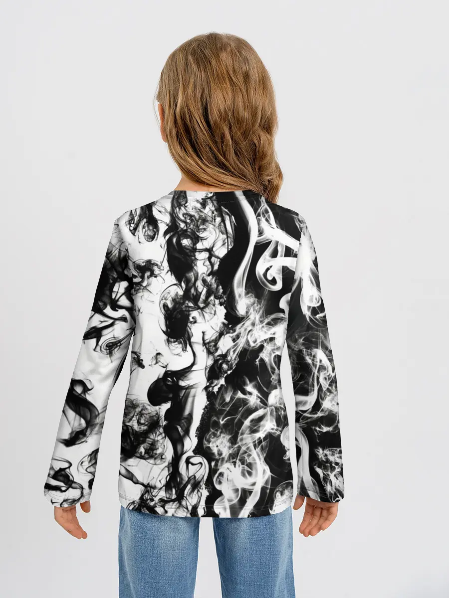 Детский лонгслив / Dead water 3D. Мертвая вода 3Д