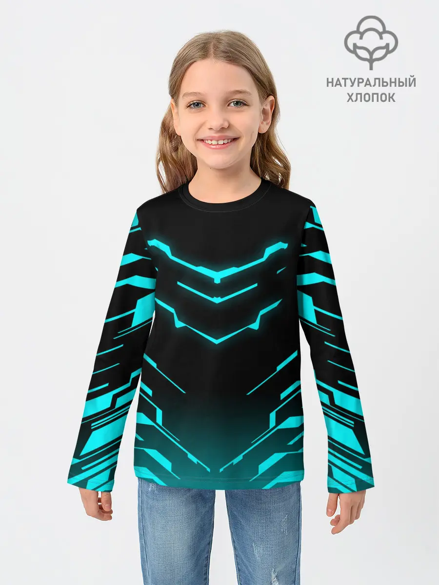 Детский лонгслив / DEAD SPACE | АЙЗЕК КЛАРК