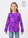 Детский лонгслив / ФИОЛЕТОВАЯ ХОХЛОМА