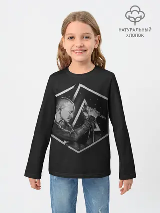 Детский лонгслив / Честер скетч