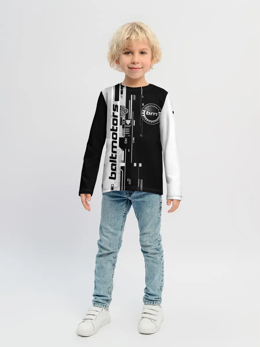 Детский лонгслив / BALTMOTORS / ТЕХНО