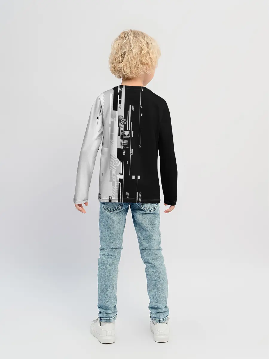 Детский лонгслив / BALTMOTORS / ТЕХНО