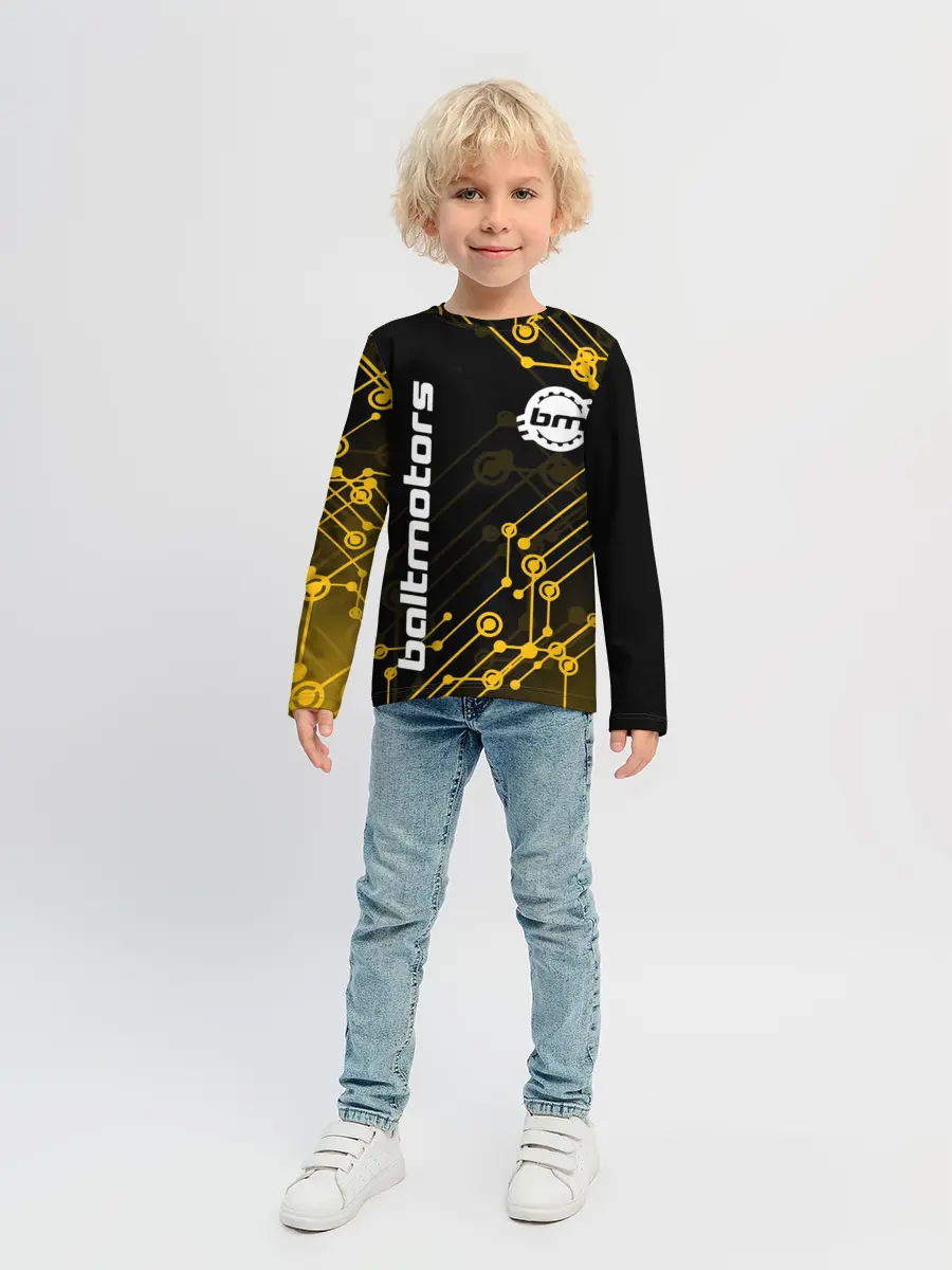 Детский лонгслив / BALTMOTORS / ТЕХНО