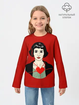 Детский лонгслив / Амели / Amelie