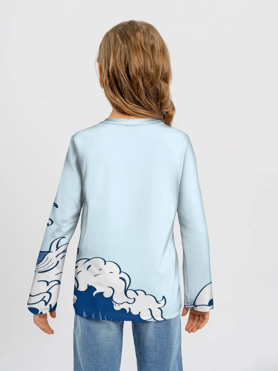 Детский лонгслив / Nautilus Pompilius океан