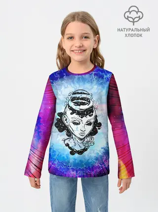 Детский лонгслив / ГОСПОЖА ГАЛАКТИКА | SPACE GIRL