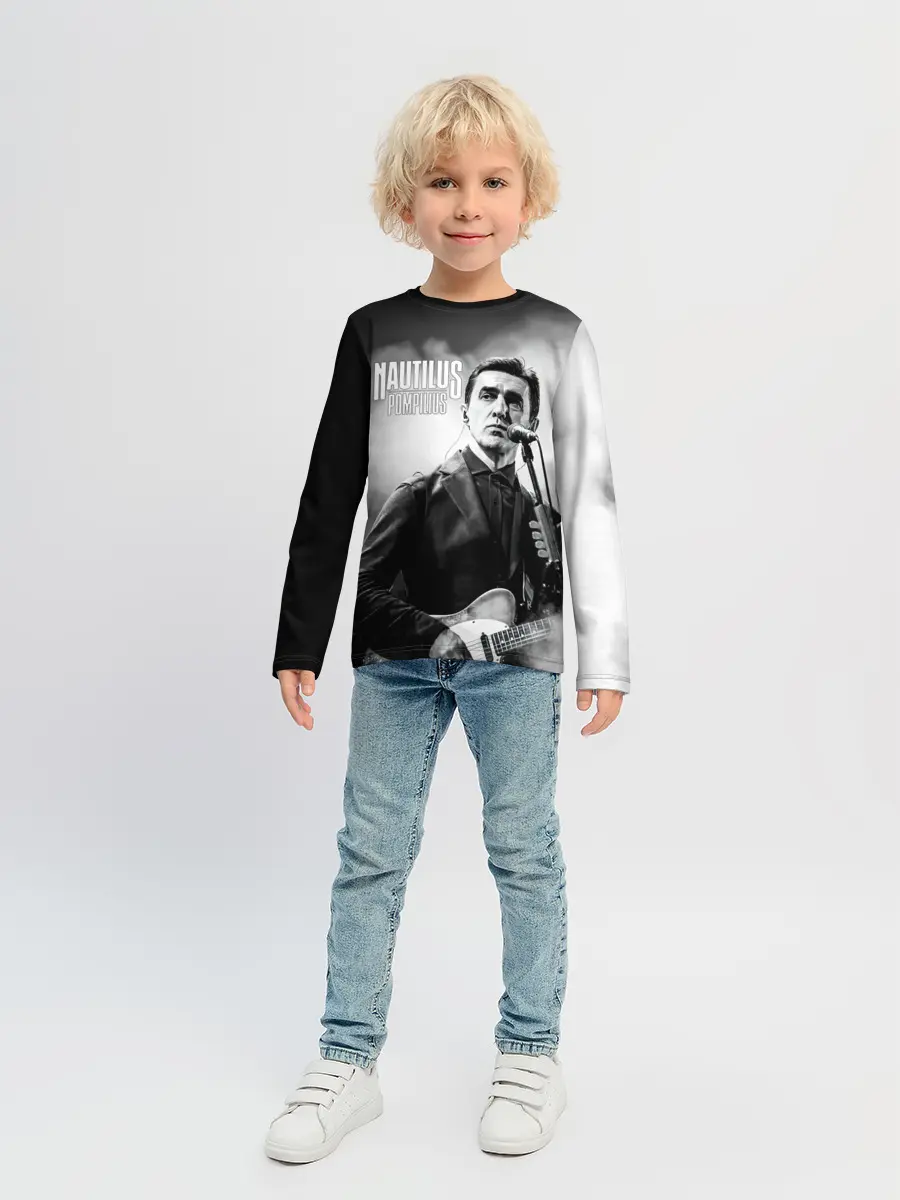 Детский лонгслив / Вячеслав Бутусов Наутилус Помпилиус