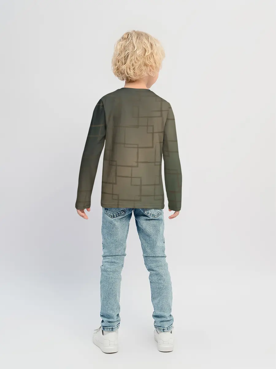 Детский лонгслив / Амели. Малина