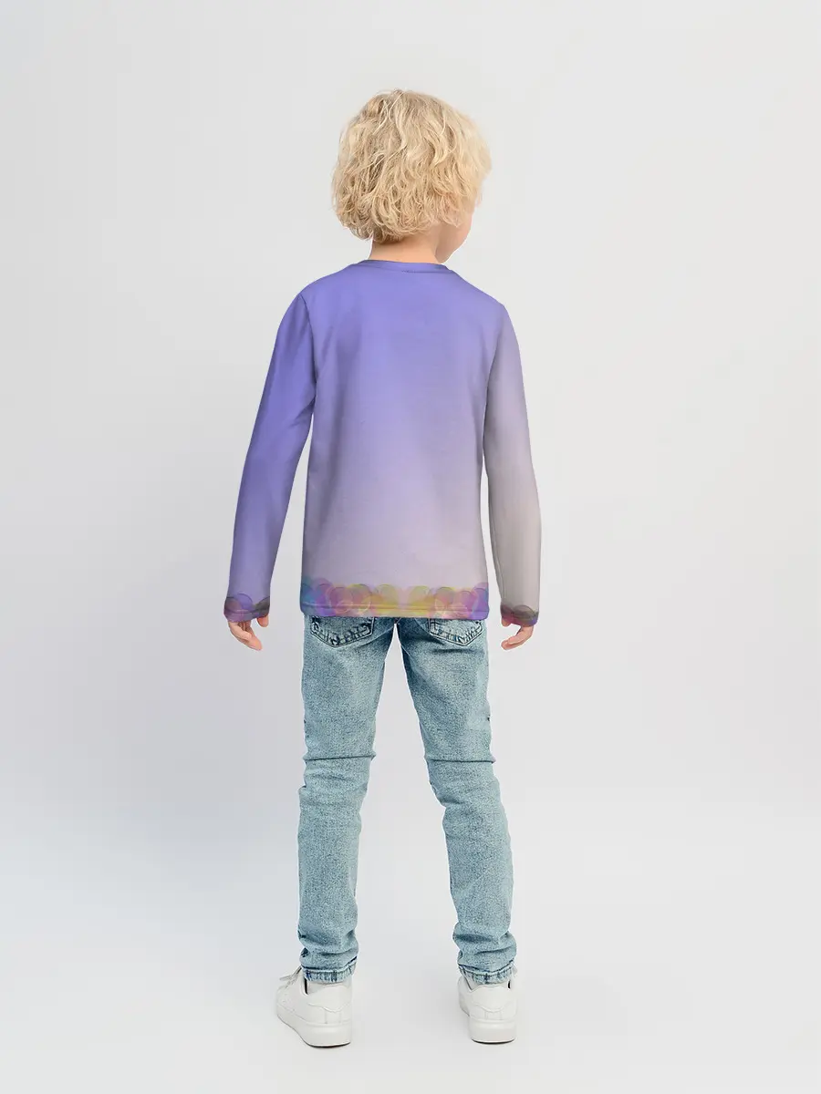 Детский лонгслив / Полетели!