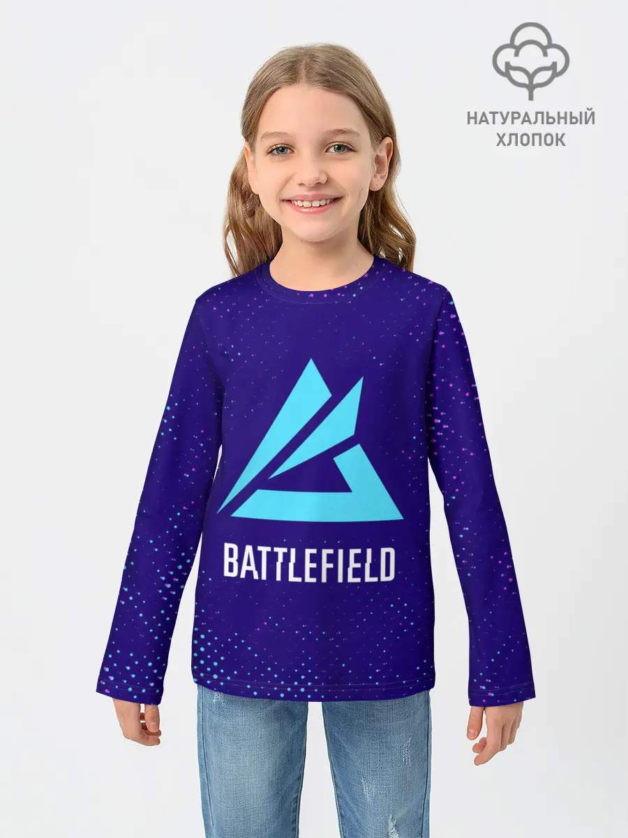 Детский лонгслив / Батлфилд 2042 - Гранж