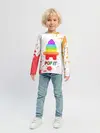 Детский лонгслив / Pop It - Rocket - Paint