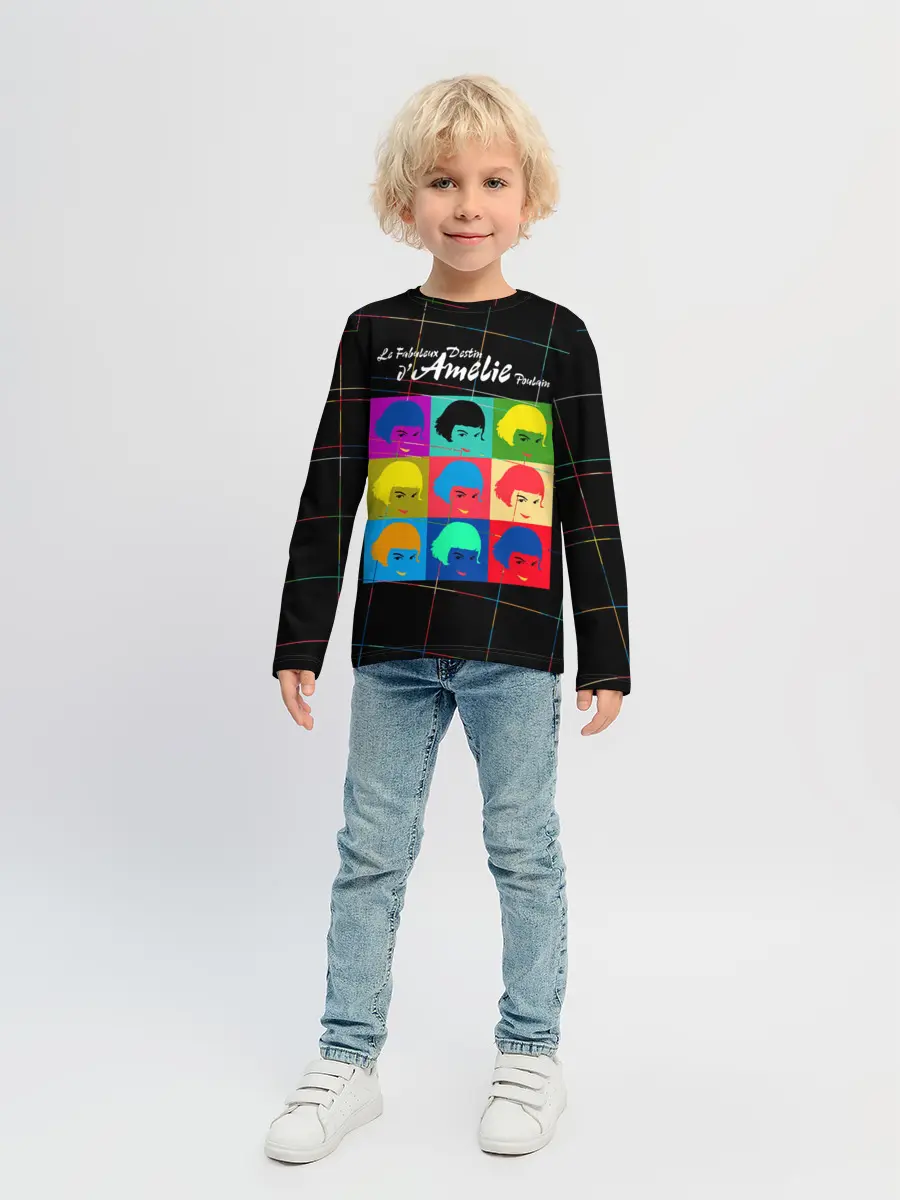 Детский лонгслив / Амели Пулен