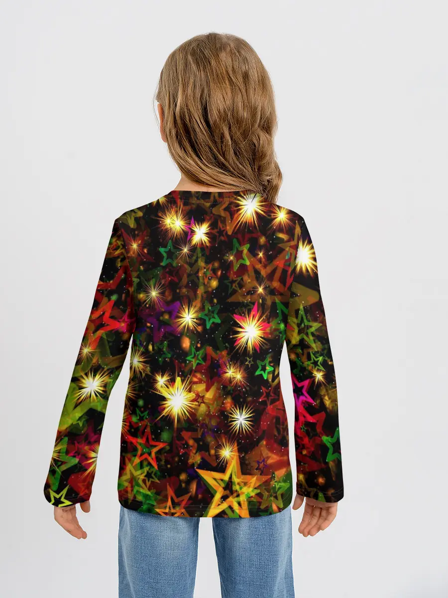 Детский лонгслив / Яркий день