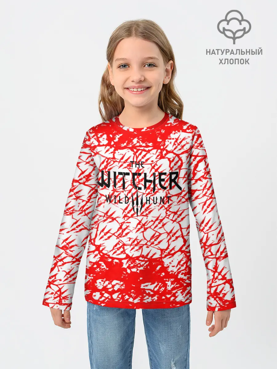 Детский лонгслив / The Witcher