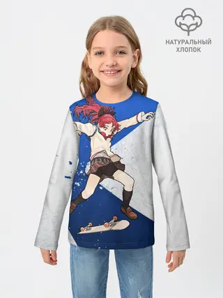 Детский лонгслив / Meow team