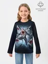 Детский лонгслив / АКУЛА МОНСТР