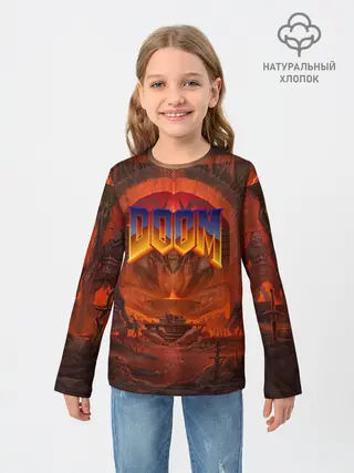 Детский лонгслив / DOOM | ДУМ
