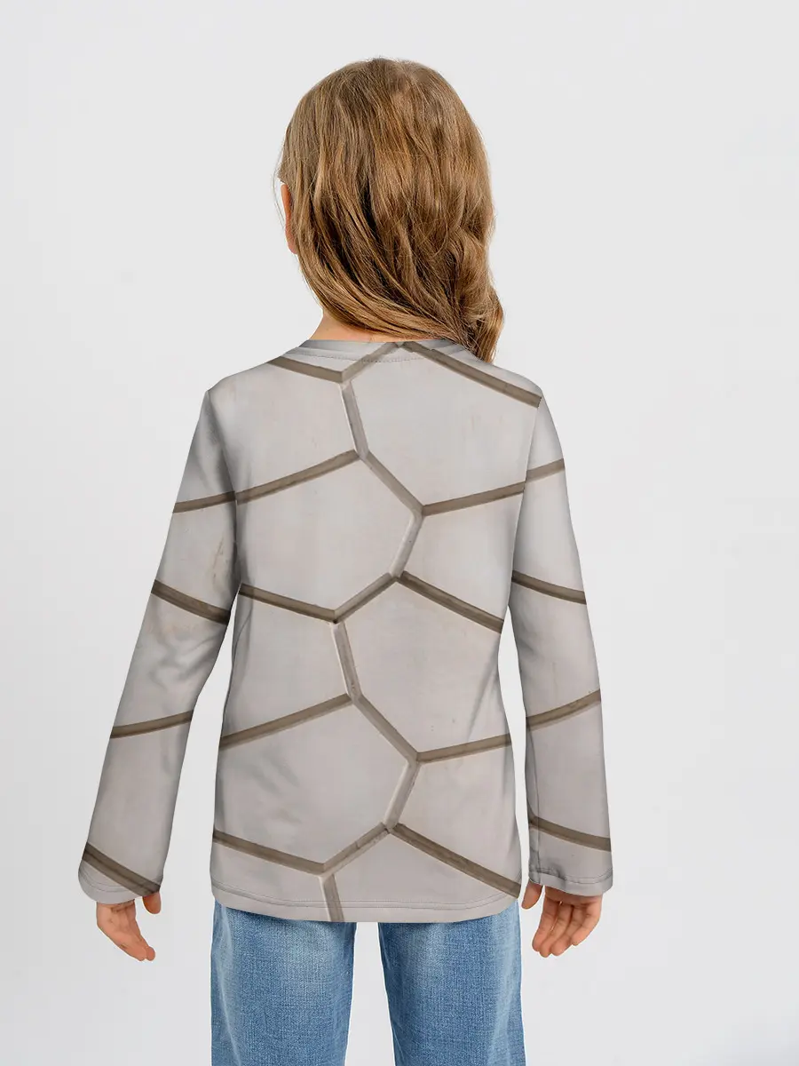 Детский лонгслив / Ячейки