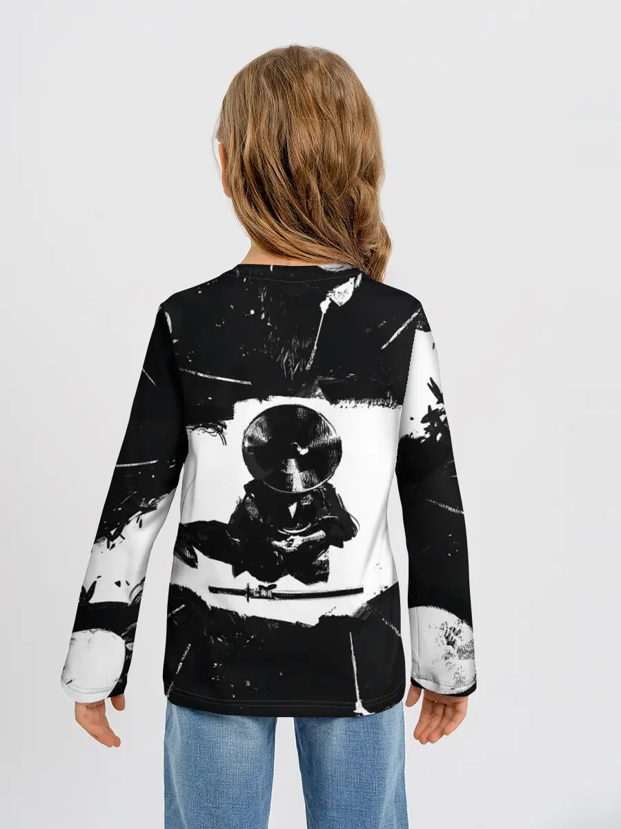 Детский лонгслив / Ghost of Tsushim | Призрак Цусимы