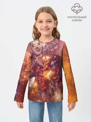 Детский лонгслив / ДЬЯВОЛ | GALAXY DIABLO