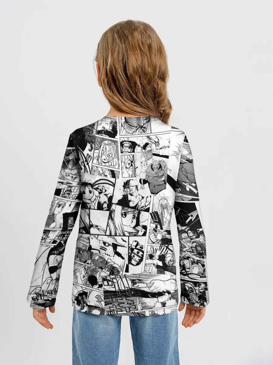 Детский лонгслив / Полковник Мустанг