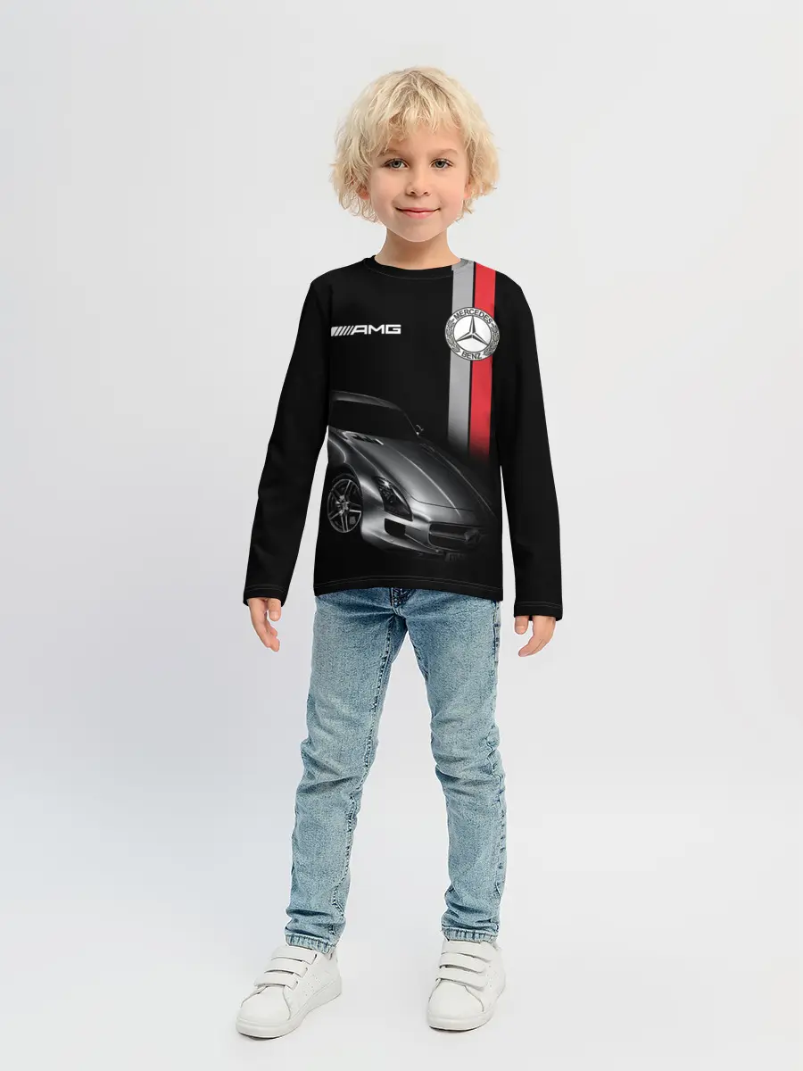 Детский лонгслив / MERCEDES BENZ AMG
