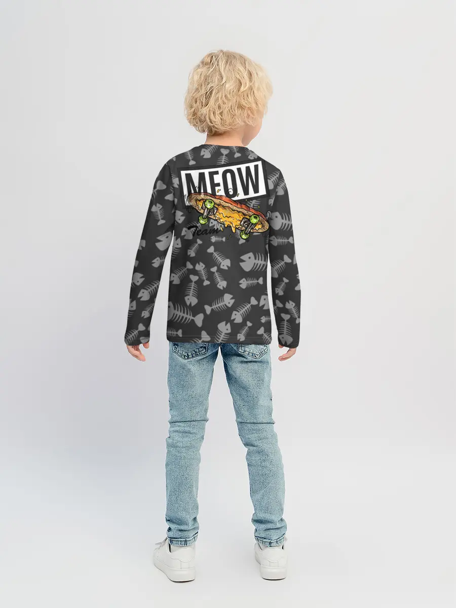 Детский лонгслив / SK8CAT
