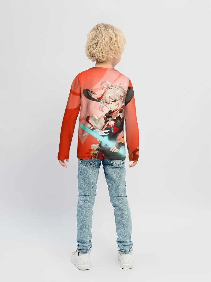 Детский лонгслив / Genshin Impact, Кадзуха