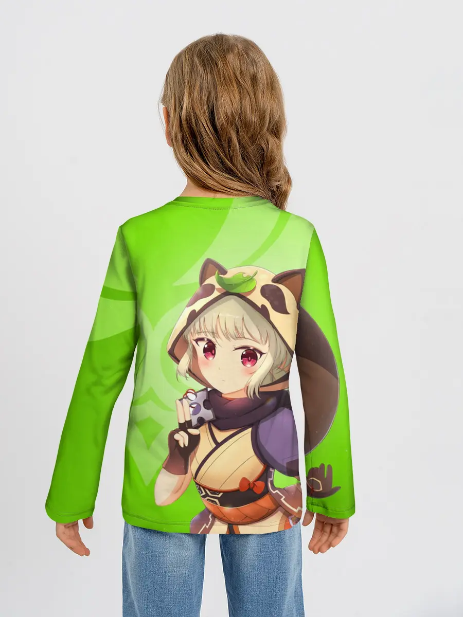 Детский лонгслив / Genshin Impact, Саю