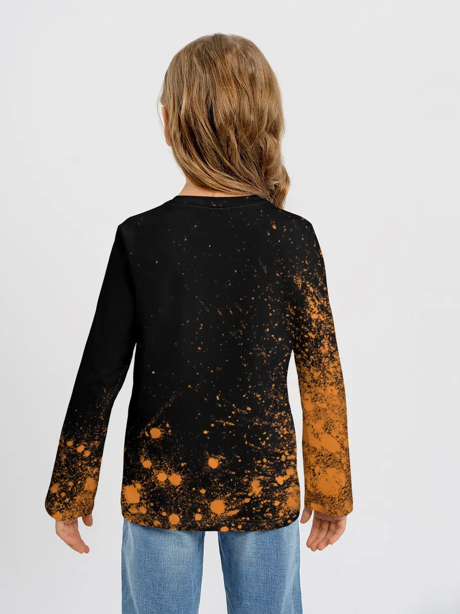 Детский лонгслив / Foxy - Paint