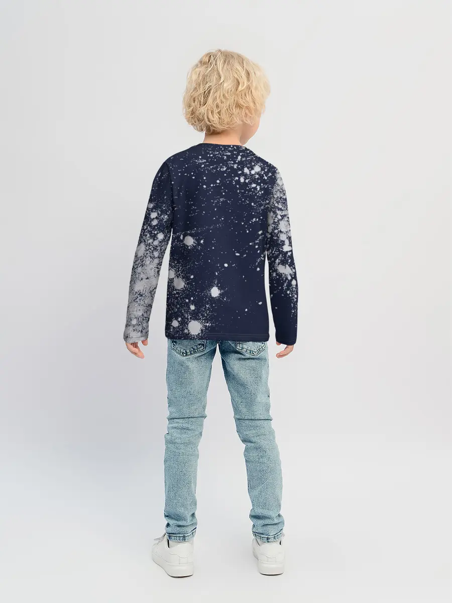 Детский лонгслив / Мерседес - Звезда - Pro Racing