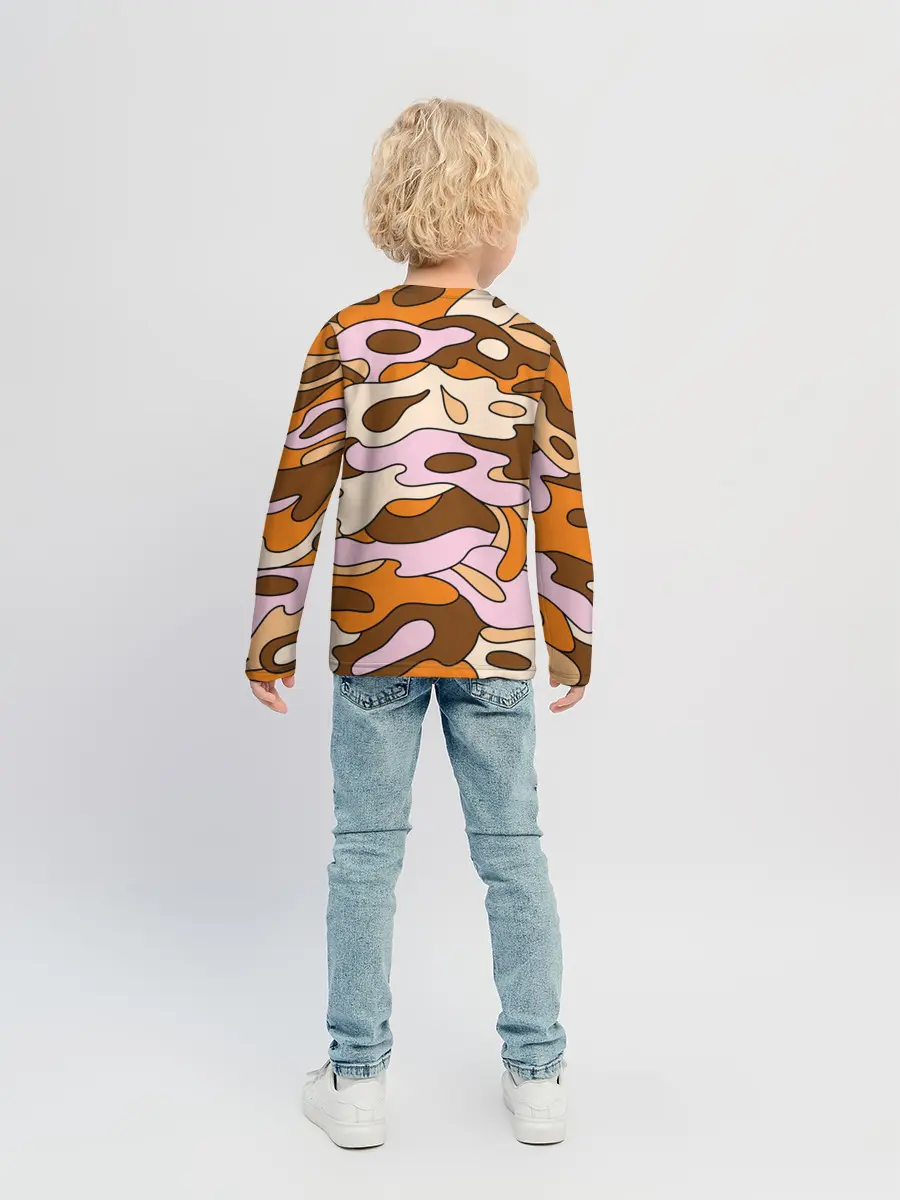 Детский лонгслив / Грозный кот