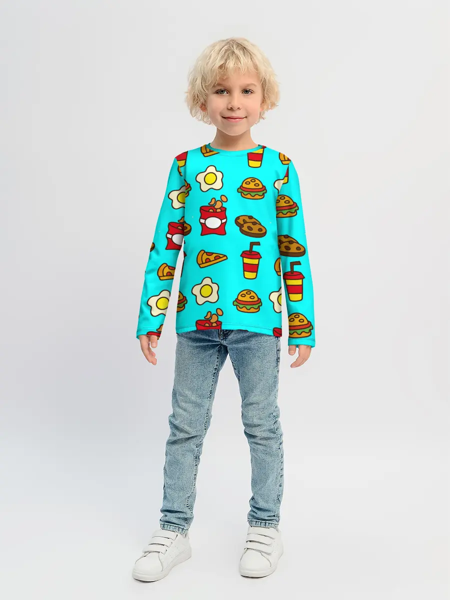 Детский лонгслив / Вкусняхи из Макдака!