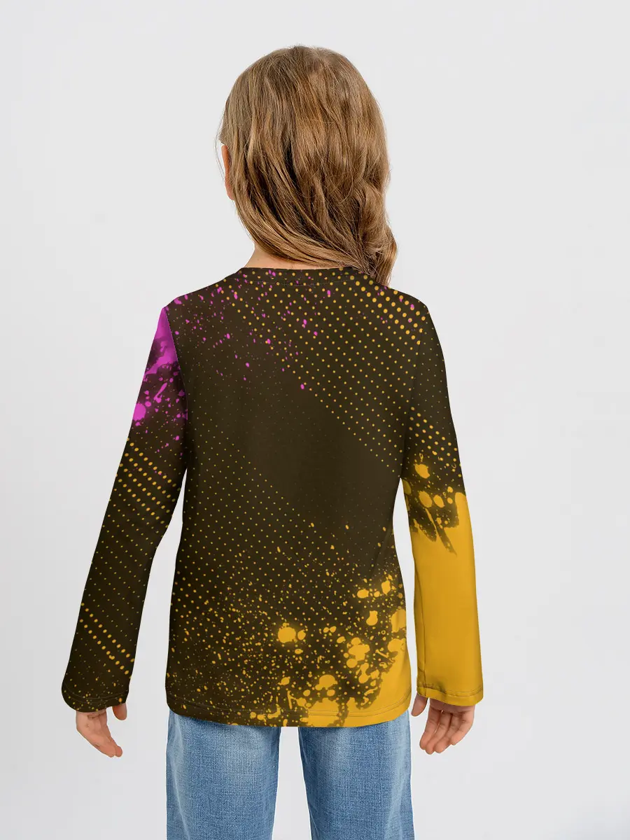 Детский лонгслив / Симпл Димпл - Краска