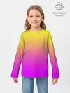Детский лонгслив / Яркий рассвет