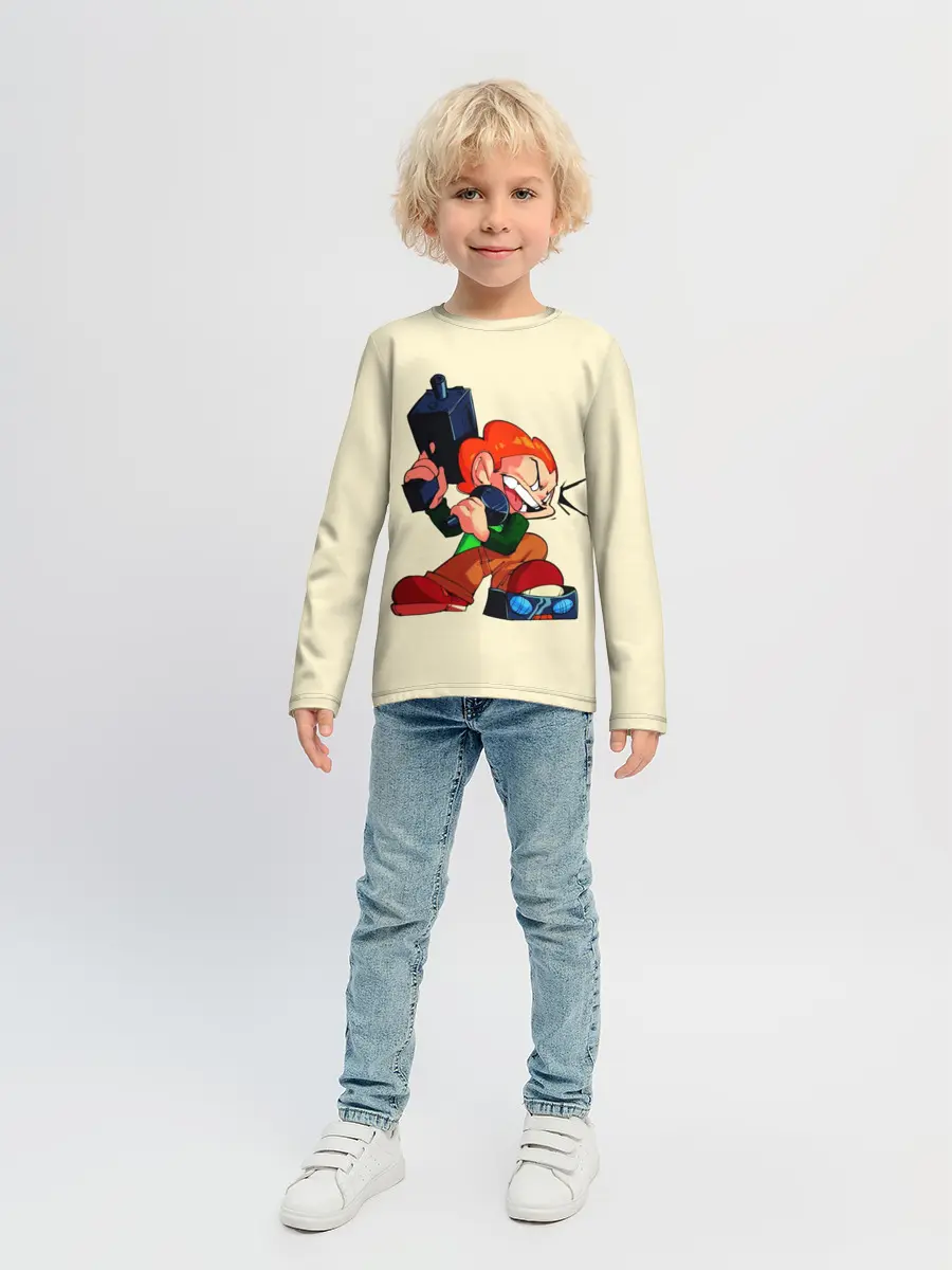 Детский лонгслив / Пико с оружием