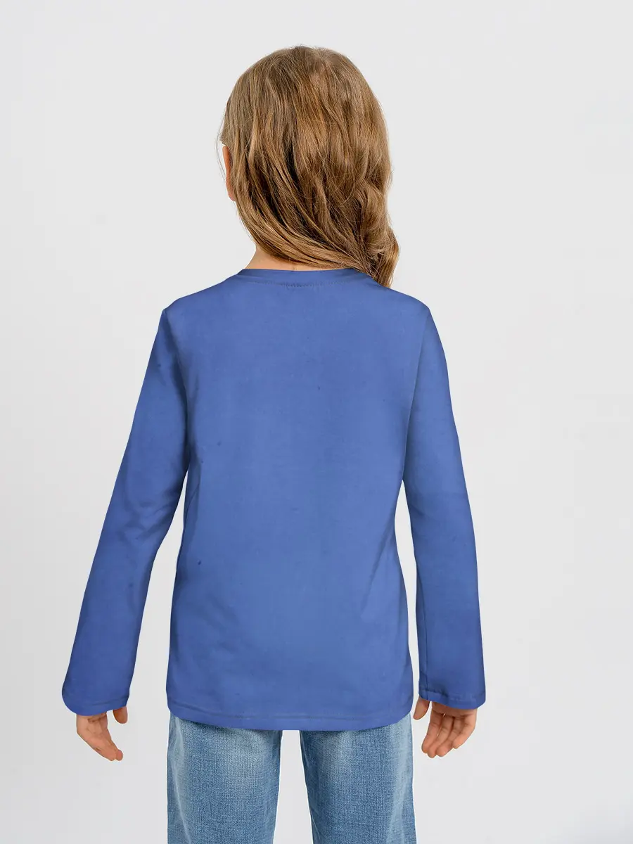 Детский лонгслив / Big Cat Floppa