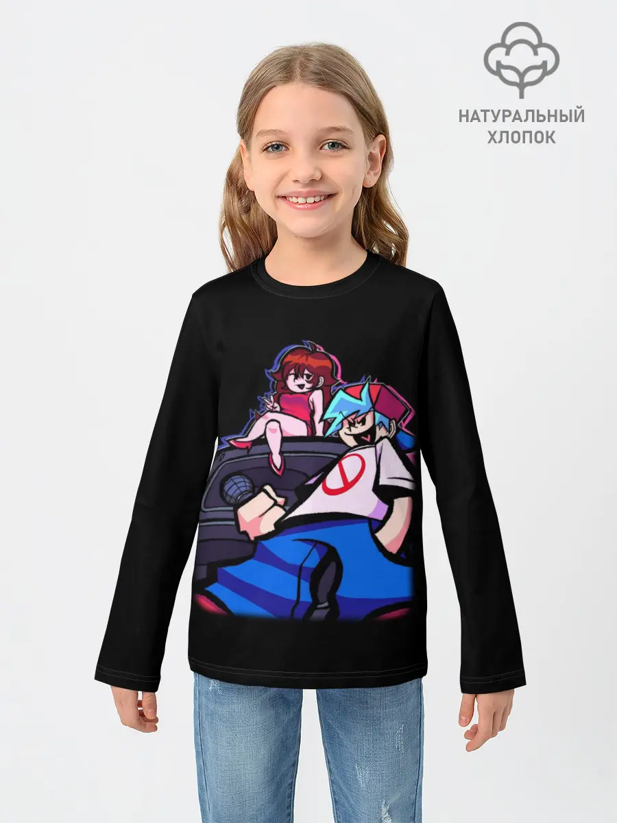 Детский лонгслив / Бойфренд и Герлфренд FNF