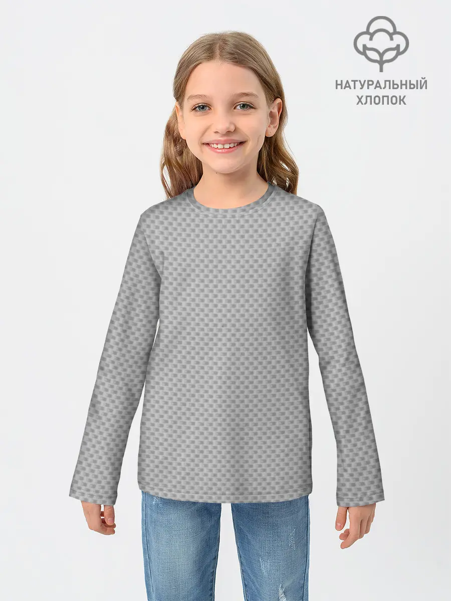 Детский лонгслив / GRAY CARBON