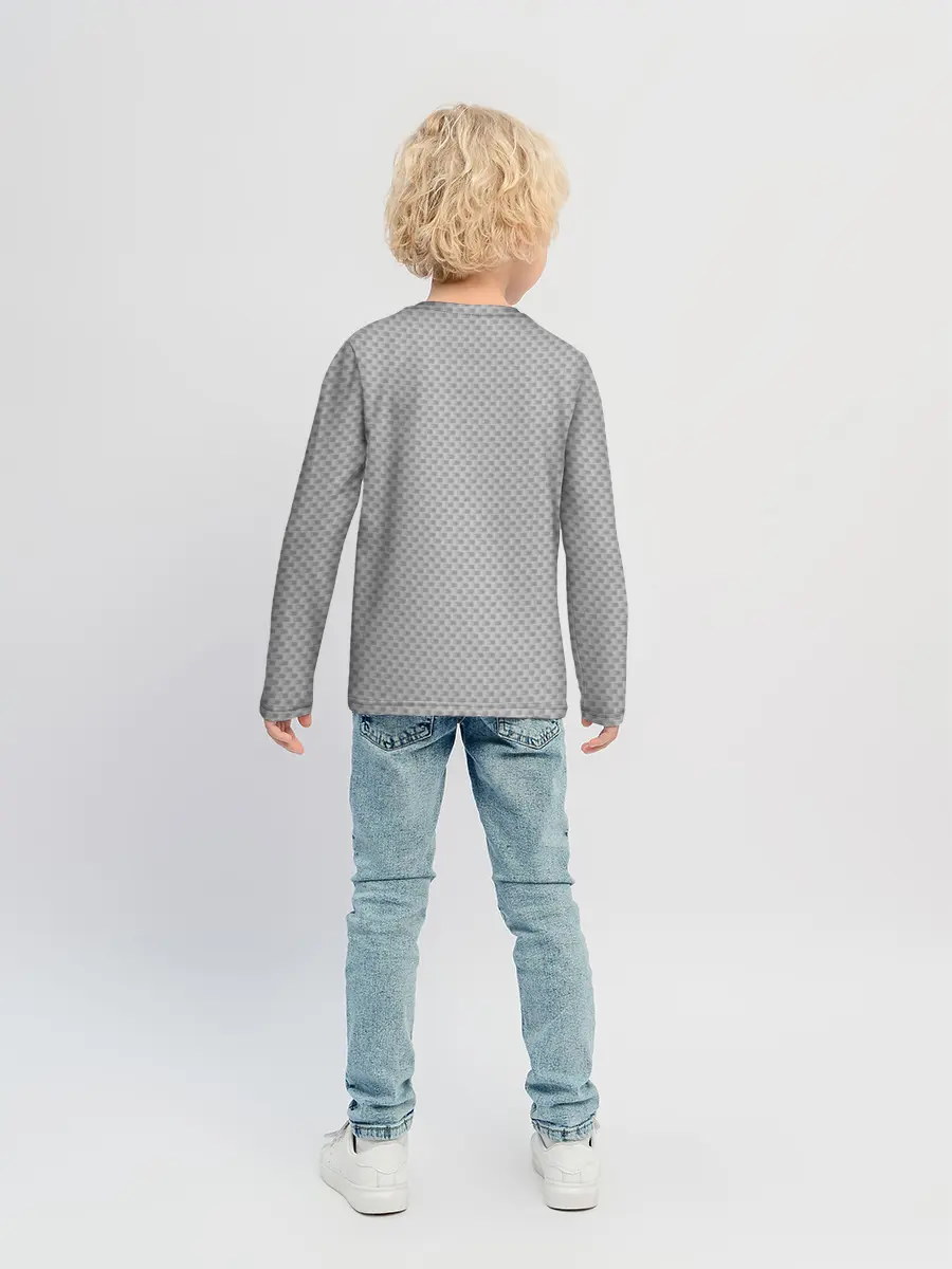 Детский лонгслив / GRAY CARBON