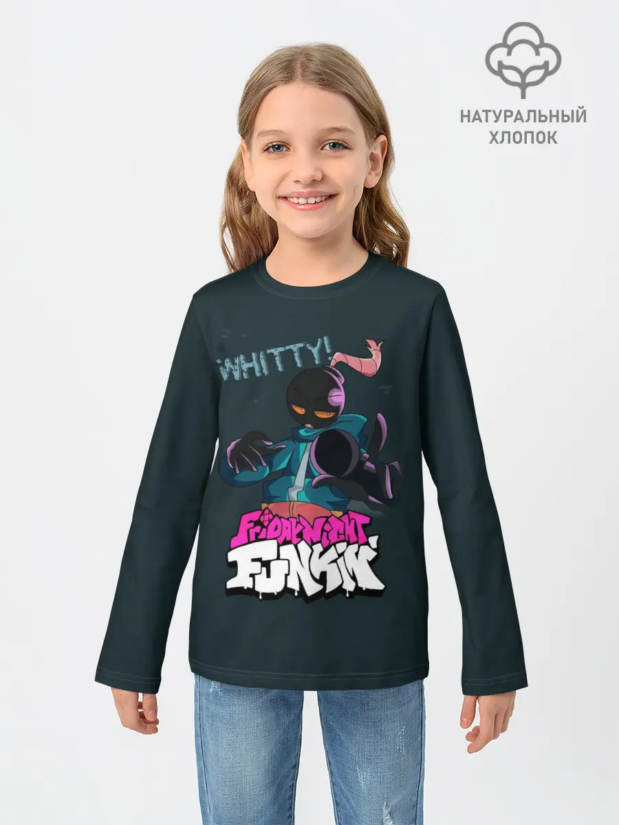 Детский лонгслив / WHITTY / УИТТИ FNF