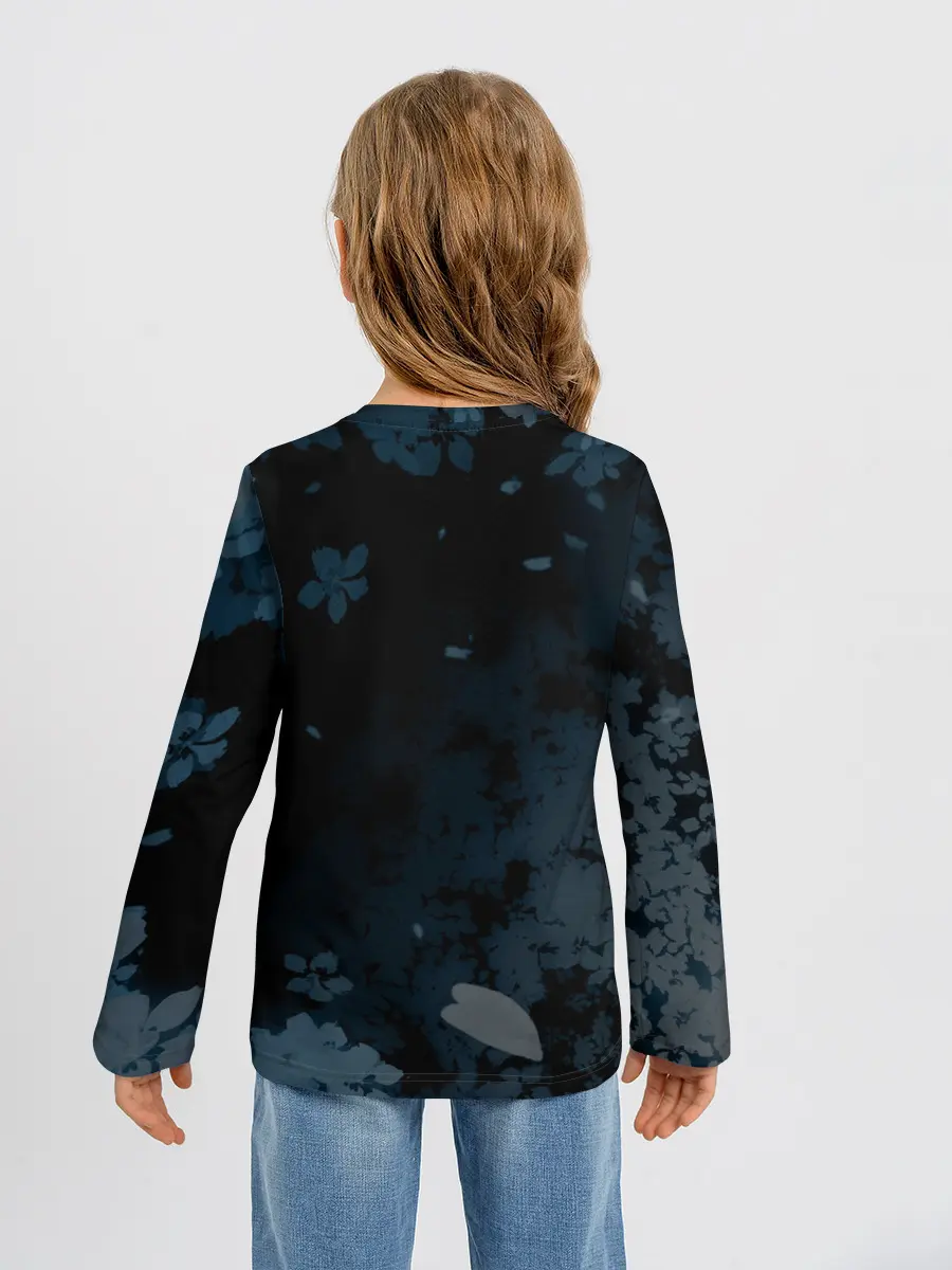 Детский лонгслив / Genshin Impact - Аяка