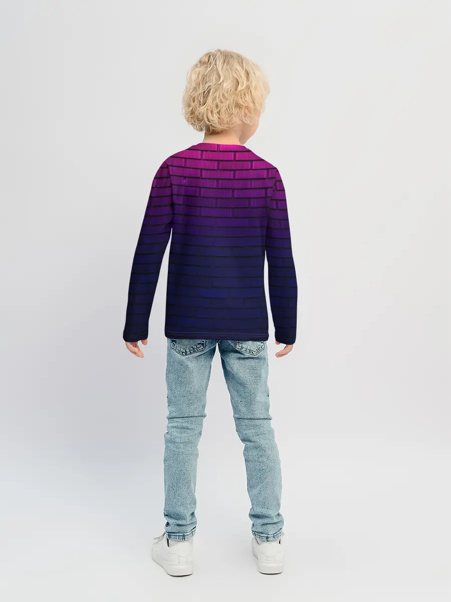 Детский лонгслив / ROBLOX / РОБЛОКС / НЕОН