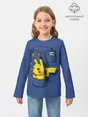 Детский лонгслив / Пикачу - зарядка