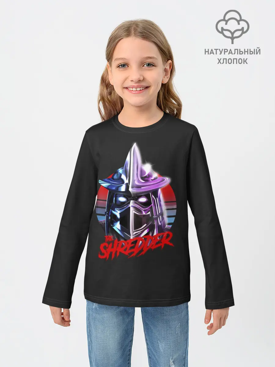 Детский лонгслив / Шреддер из 80х