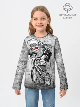 Детский лонгслив / Junk Ride