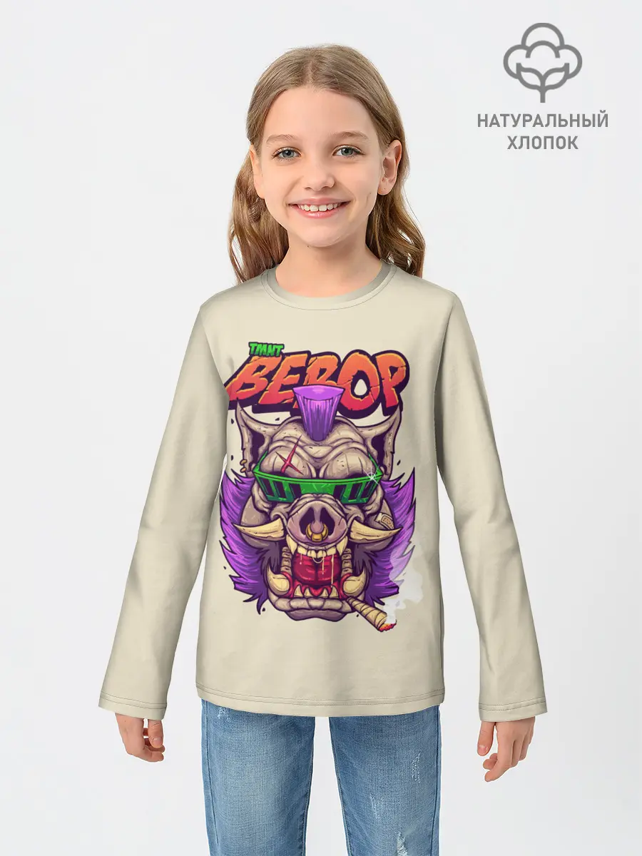 Детский лонгслив / Злой Бибоп