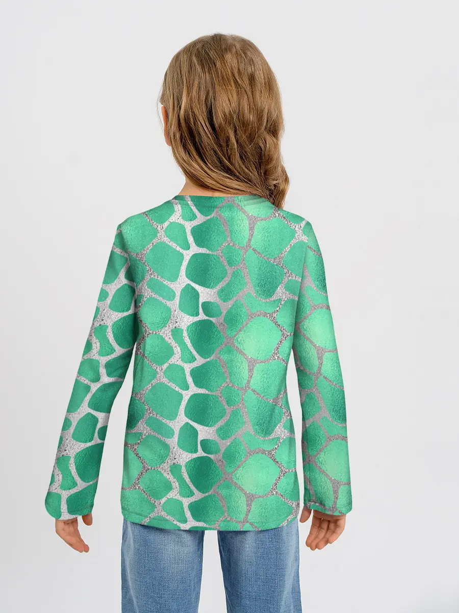 Детский лонгслив / Кобра. Змеиный стиль