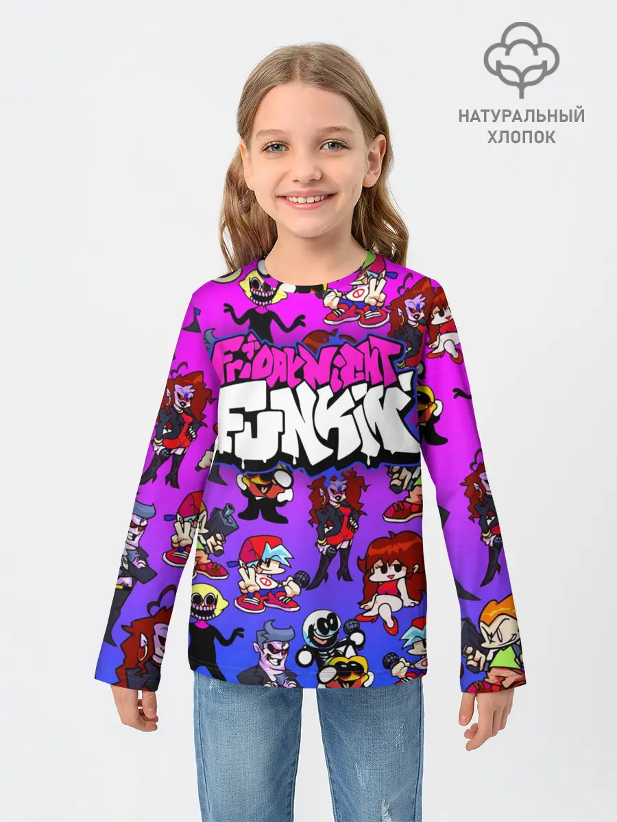 Детский лонгслив / FRIDAY NIGHT FUNKIN / ГЕРОИ